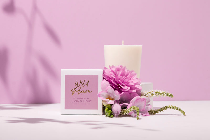 Wild Plum Soy Candles