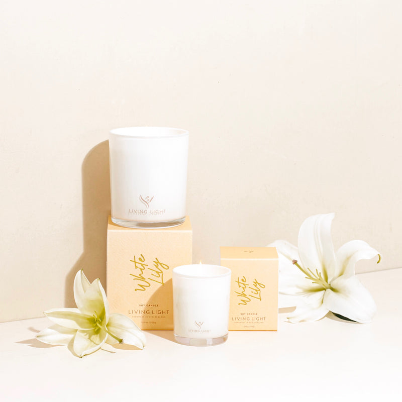 White Lily Soy Candles