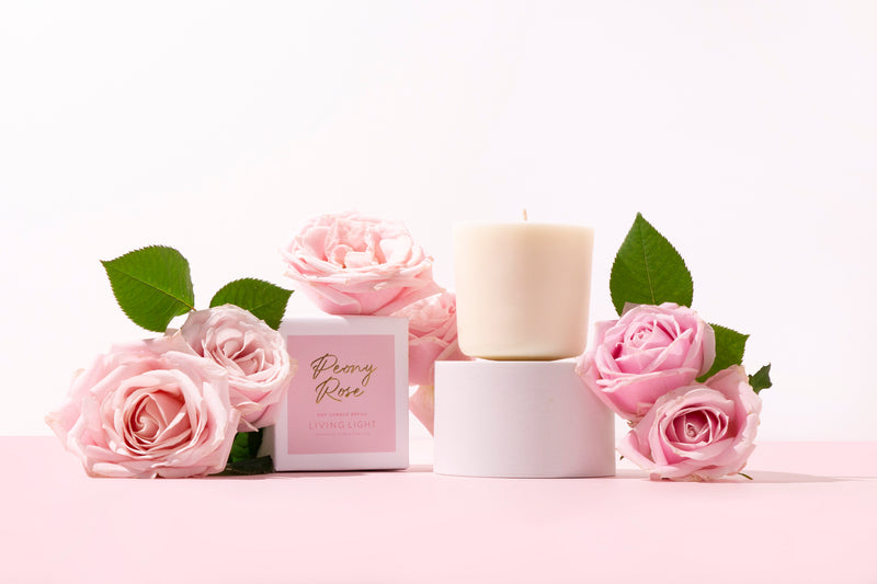 Peony Rose Soy Candles