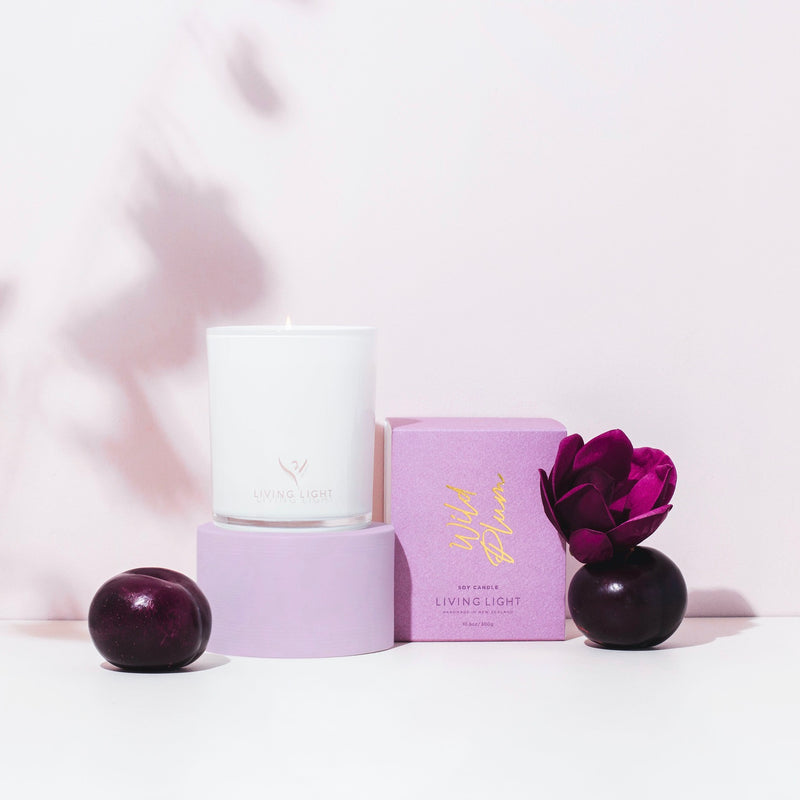 Wild Plum Soy Candles