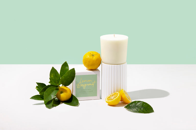 Lemon Bergamot Soy Candles