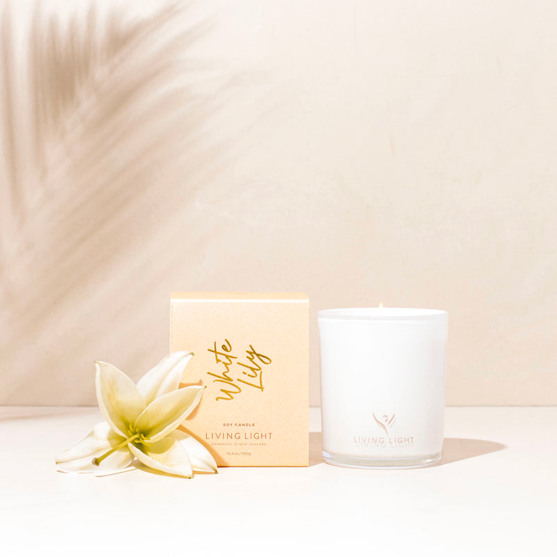 White Lily Soy Candles