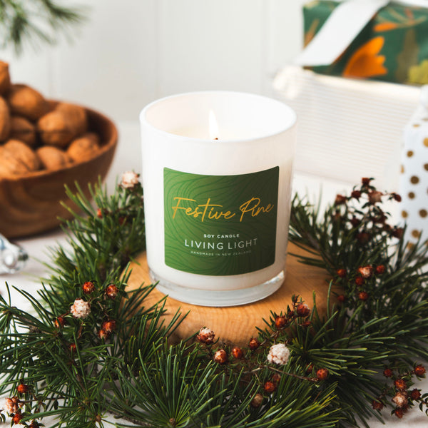 Festive Pine Soy Candles