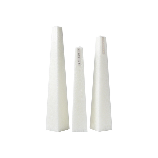 Pinot Blanc Icicle Candle Small - OUTLET